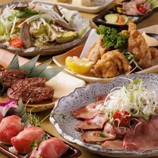 【僅限週六、週一】【奧州本莊微醺套餐】7道美味的東北料理，3小時暢飲，只需3500日元