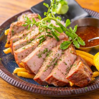 [T-1GP winning menu] Joshu barley pork thick-sliced roast pork