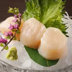 扇貝刺身
