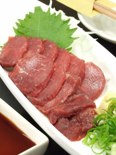 Directly from Kumamoto! Horse sashimi