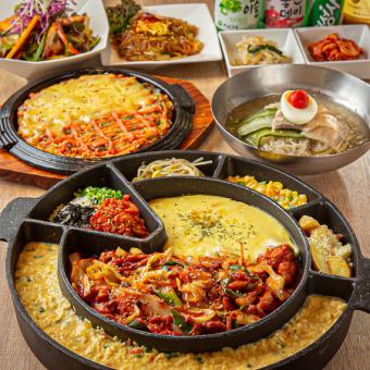 大人気♪チーズタッカルビ食べ放題コース　2580円