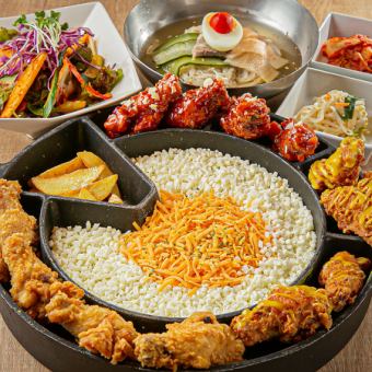 ≪120分飲放付＆食べ放題≫8種のフレーバーから選べる♪UFOチキン食べ放題コース　3980円