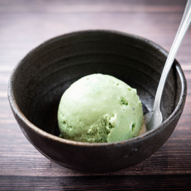 Matcha ice cream