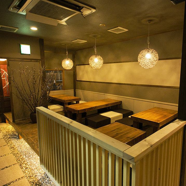 広々とした店内をご用意してますので大型宴会もできます♪