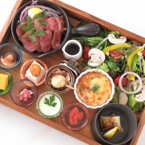 ランチとディナー、それぞれのシェフが魅せる一皿。