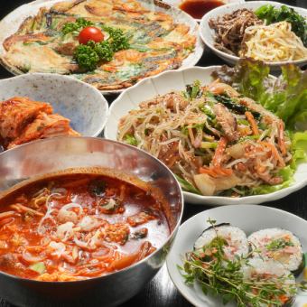 【韓国家庭料理】おまかせコース　5,000円