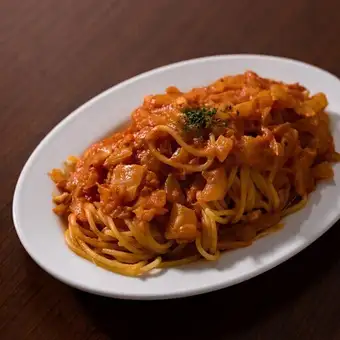 トマトチーズパスタ