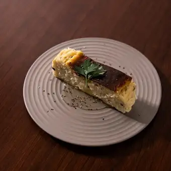 デュカとゴルゴンゾーラのチーズケーキ