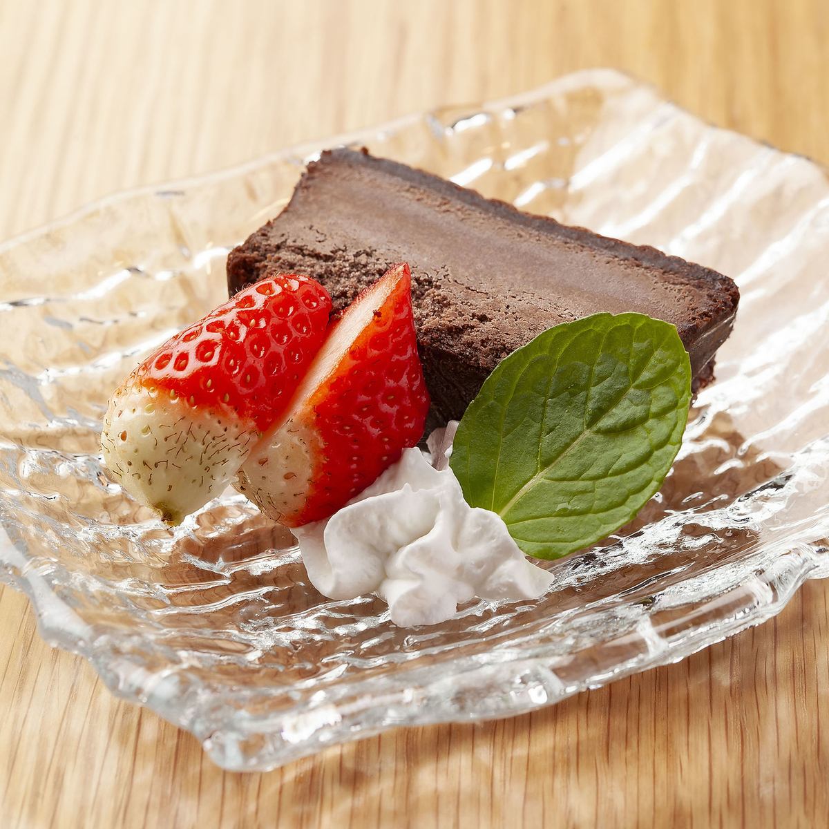 可愛らしいデザートもご用意しております♪