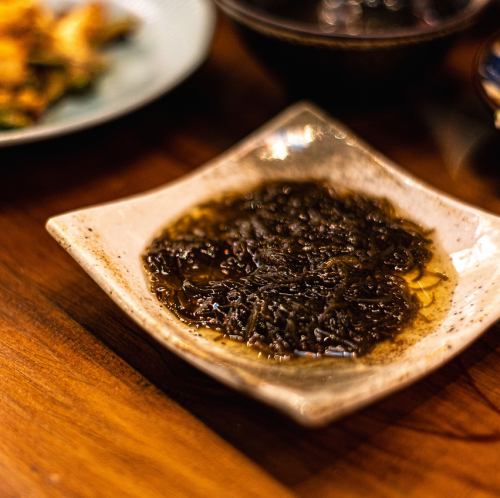 莫祖庫素麵配辣椒油沾醬