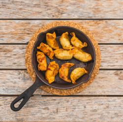 Deep-fried island chili pepper dumplings