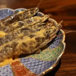 石垣産車海老の生のえびまよ（一尾）
