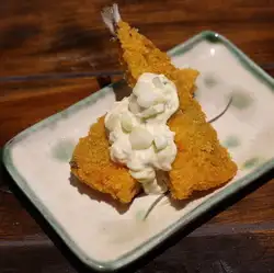 アジフライの島らっきょうタルタル（1匹）