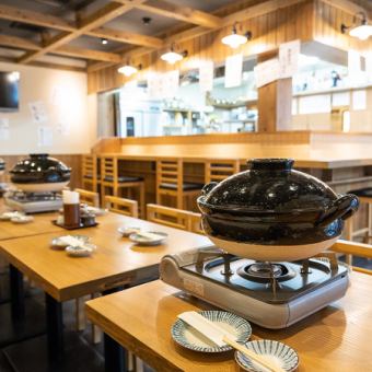 «연회한다면 満太郎에서 ♪ »2 명에서 최대 16 명까지 이용할 수있는 테이블 석을 준비하고 있습니다.유익한 코스 요리 준비도!