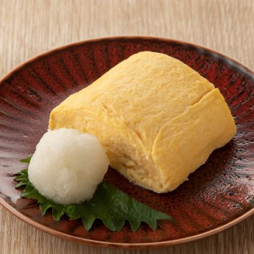 Homemade dashi rolled egg
