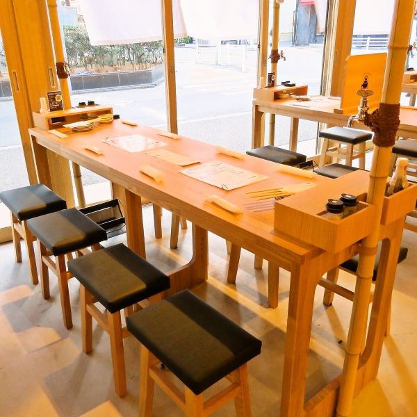 [3-minute walk from Exit 3 of Nagoya Station] Table seats ideal for small groups dining or drinking parties.Please enjoy the banquet surrounded by our specialty dishes.We also have a wide selection of sake that goes well with our dishes!