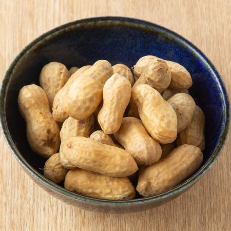 塩茹で落花生