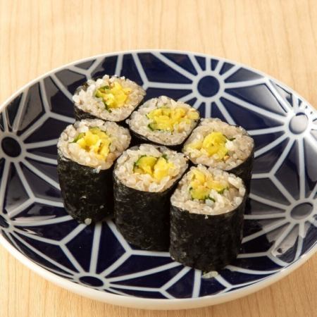 大葉たくあん巻