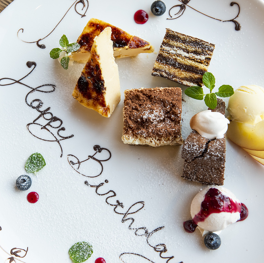 お席のみのご予約ではございません】記念日や誕生日のメッセージ付