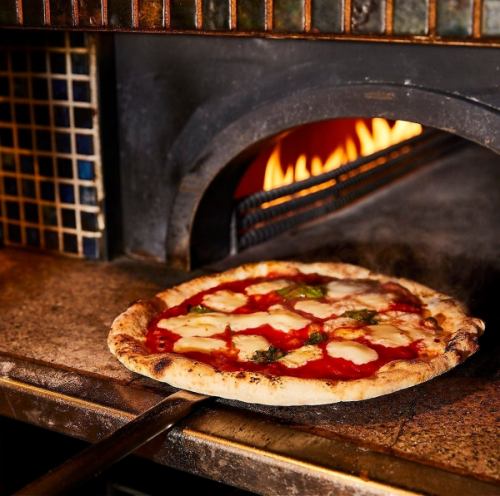 Neapolitan style pizza slowly fermented for 40 hours!
