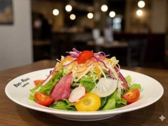 神奈川県産のお野菜を使ったマーノサラダ