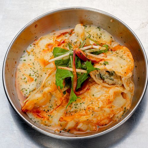 파 치즈 튀김 만두