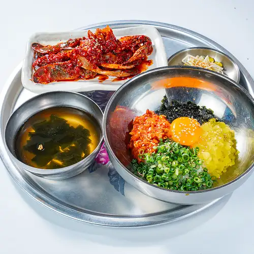 ヤンニョムケジャン定食