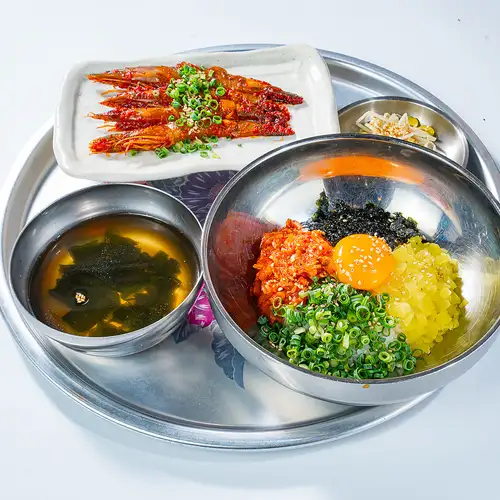 ヤンニョムセウ定食