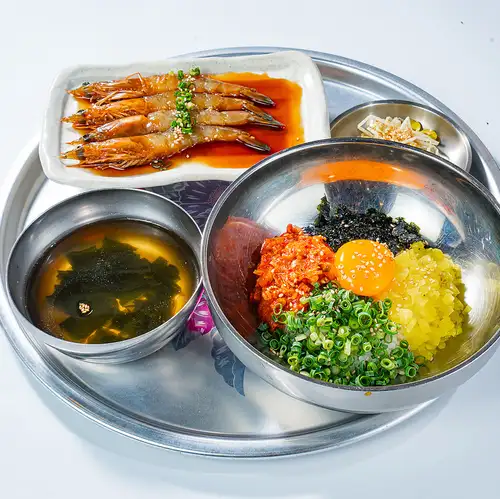 カンジャンセウ定食
