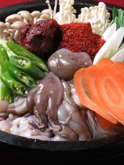 Korean hot pot course