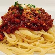 十割パスタのボロネーゼ