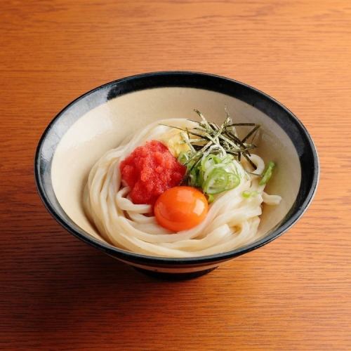 【釜玉】釜玉明太子バターうどん