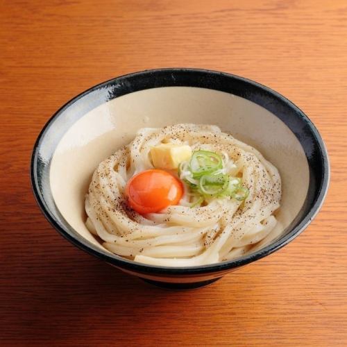 【釜玉】釜玉バターうどん