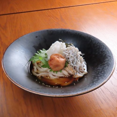 【６月限定】北限しらすと南高梅の鬼おろしうどん