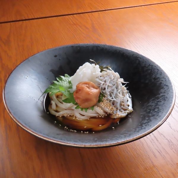 【6月限定】北限しらすと南高梅の鬼おろしうどん
