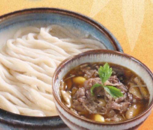 【10月月限定】豚肉ときのこ釜上げつけ汁うどん