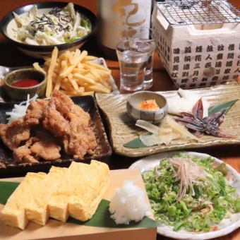 Special course available only on the first floor! All-you-can-drink included for 4,000 yen