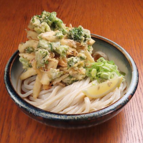 【仅限三月】四种香山菜天妇罗乌冬面