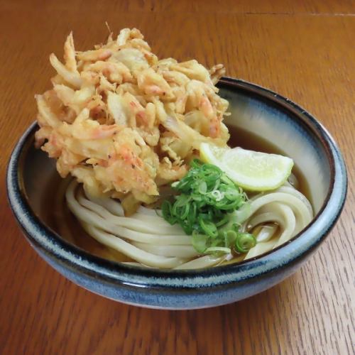 鲜虾洋葱天妇罗乌冬面