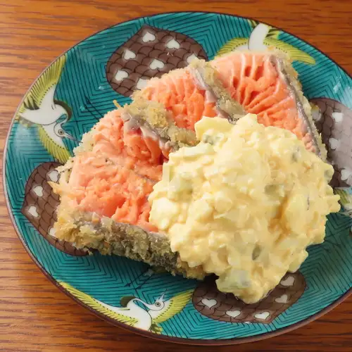 宫城鲑鱼稀有炸肉排