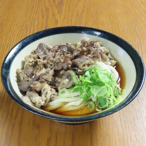 ≪自家製麺≫炙り牛肉ぶっかけうどん