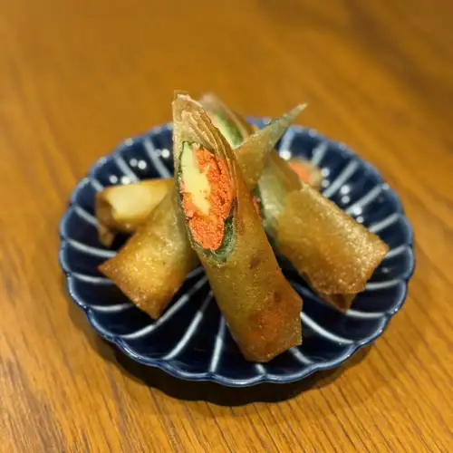 博多明太子芝士春卷和浓郁芝士