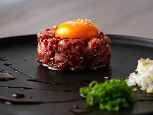 在私人包廂享用烤肉割烹