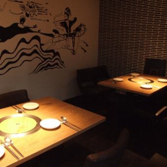 The popular Yakiniku course is all-you-can-drink from 4500 yen