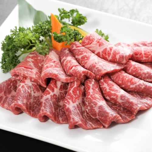Japanese black beef special thick sliced loin