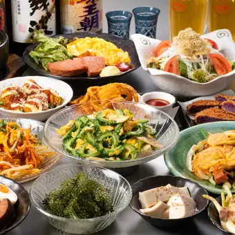 全60種！【食べ飲み放題】2時間3980円！沖縄料理を余すことなく♪♪