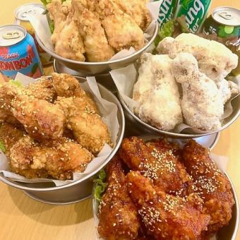 夏休み限定！！通常３０００円のチキンと料理の食べ放題【Bプラン】が、２５００円(税込)に！！