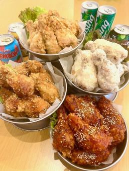 夏休み限定!!通常3000円のチキンと料理の食べ放題【Bプラン】が、2500円(税込)に!!