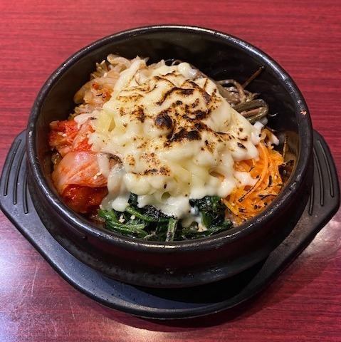 石烤奶酪拌饭