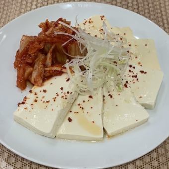 김치 냉 두부